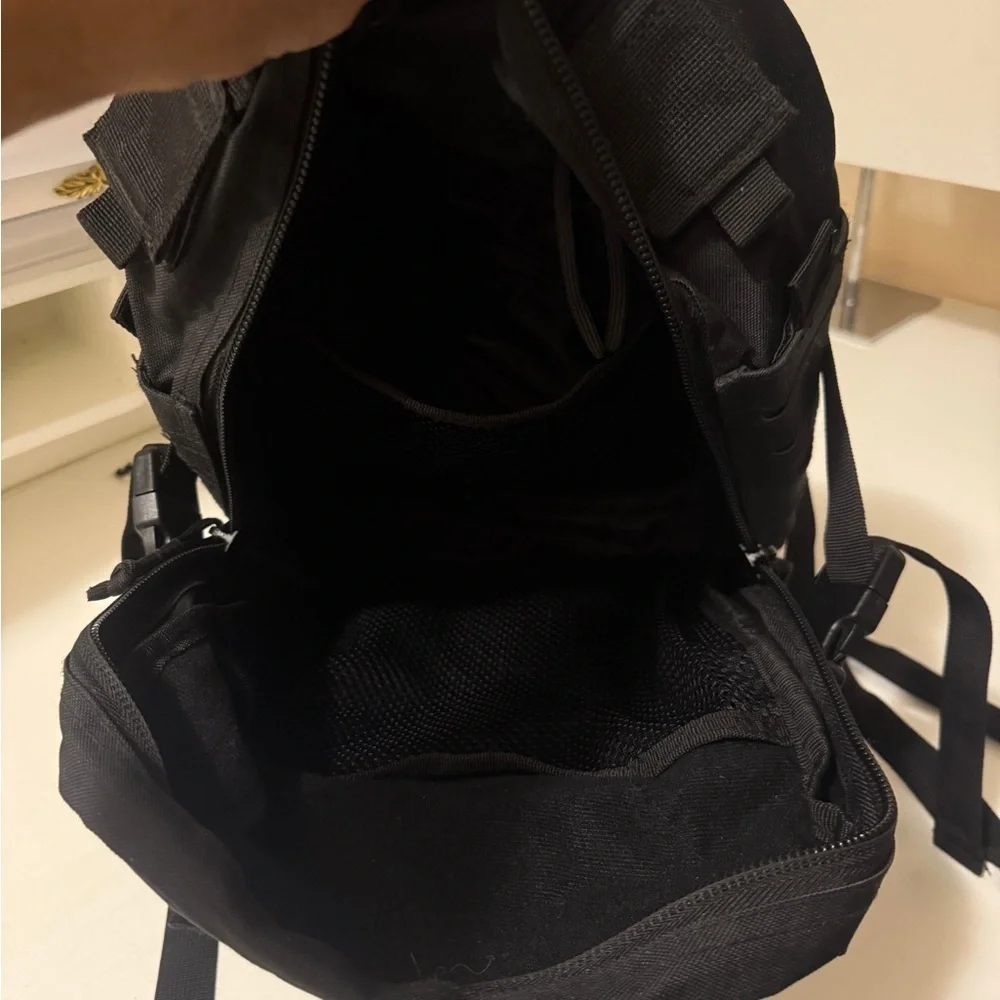 Tactical Black Backpack